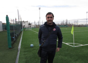 L'allenatore el Fiorano Andrea Parenti