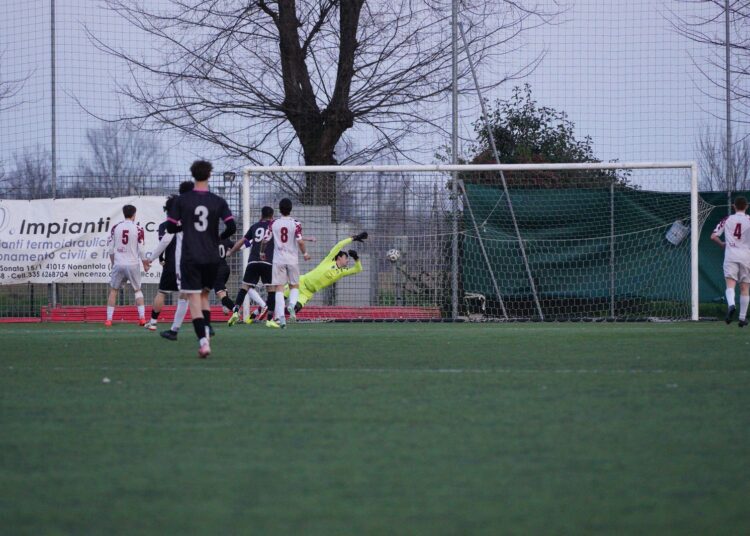 La Pieve-Campagnola: i nonantolani in gol