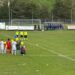 Le squadre ricordano Davide Manfredini prima della partita