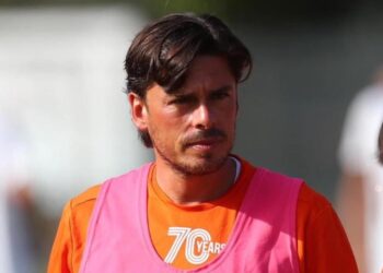 Luigi Andreoli, allenatore della Spezzanese