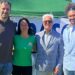 Da sx: il sindaco di Argenta, Andrea Baldini, Daniela Scanelli, Vicepresidente vicaria FIDASC per l'Emilia-Romagna, Felice Buglione, Presidente Federale Nazionale FIDASC, Ivan Golinelli, Presidente Federale FIDASC per l'Emilia-Romagna