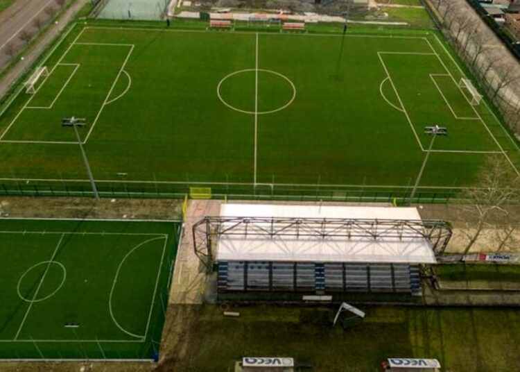 Il campo in sintetico di Soliera