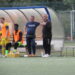 Il dirigente del San Paolo Alberici con mister Zanasi nella sfida col Saliceta