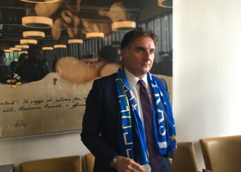 L'ex patron del Modena Stefano Commini, ora al Prato