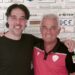 A sinistra mister Nobile col presidente del Real Maranello Silvano Giacobazzi