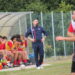 Audax-San Faustino: l'allenatore dei locali Sangermano
