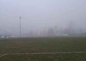 Alle 15.30 il campo di Montombraro si presentava quasi privo di nebbia ma la partita era già stata rinviata