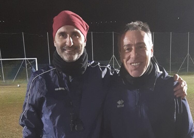 A sinistra Mattia Ferretti