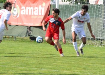 Il San Damaso in azione sabato nella partita vinta 2-1 col Guastalla
