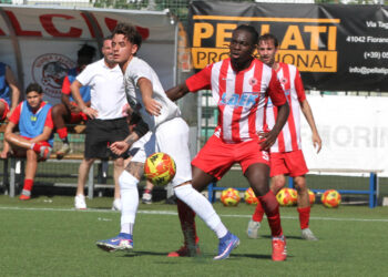 Il Fiorano in azione contro il Team Traversetolo
