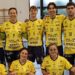 In piedi: Eleonora Agosta, Katrin Ramos, Tommaso Cuoghi, Michele Melotti, Luca Giberti. Accosciati: Ivo Parmiggiani, Agnese Iotti, Asia Russo.