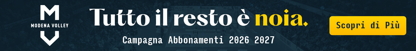 Modena Volley Abbonamento