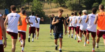 Il Livorno in ritito a Fanano
