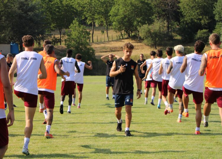 Il Livorno in ritito a Fanano