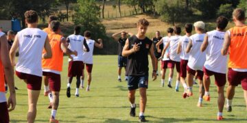 Il Livorno in ritiro a Fanano